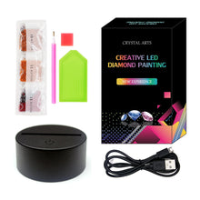 Load image into Gallery viewer, New Design - 7 Colours LED 5D Diamond Painting Table Lamps