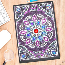 Load image into Gallery viewer, 5D DIY Diamond Painting Notebooks - Assorted Designs