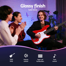 Load image into Gallery viewer, Alpha Electric Guitar Bass  47 Inch Red