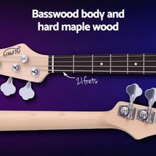 Load image into Gallery viewer, Alpha Electric Guitar Bass  47 Inch Red