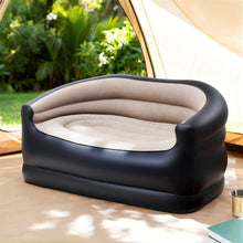 Load image into Gallery viewer, Gardeon Outdoor Air Sofa Inflatable Couch Two-Seater Lounge Chair with Pump Blow Up Couches for Camping