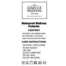 Load image into Gallery viewer, Giselle Bedding Mattress Protector King Single