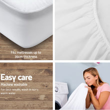Load image into Gallery viewer, Giselle Bedding Mattress Protector Queen