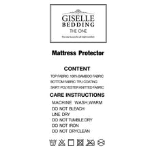 Load image into Gallery viewer, Giselle Bedding Mattress Protector Queen