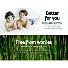 Load image into Gallery viewer, Giselle Bedding Mattress Protector Bamboo Double