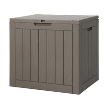 Load image into Gallery viewer, Gardeon Outdoor Storage Box 118L Container Lockable Garden Toy Tool Shed Grey