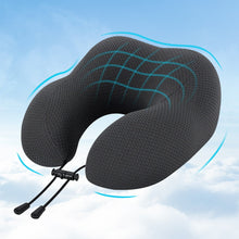 Load image into Gallery viewer, Giselle Bedding Travel Neck Pillow U-Shape Support Memory Foam Plane Car Cushion