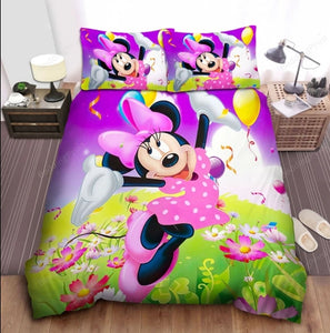 Gorgeous Minnie & Mickey Mouse Quilt Cover Sets
