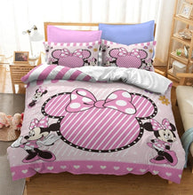 Load image into Gallery viewer, Gorgeous Minnie &amp; Mickey Mouse Quilt Cover Sets