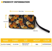 Load image into Gallery viewer, Womens Long Clutch/Purse/Wallet - Personalised Owl Print