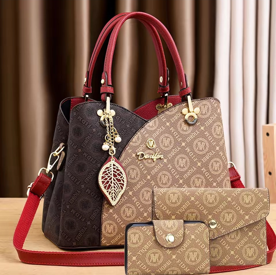 Womens Gorgeous 3-Piece Bag Set