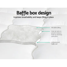 Load image into Gallery viewer, Giselle Bedding Pillowtop Mattress Topper 5cm Thick Mattress Pad for Back Pain Relief &amp; Old Beds Machine Washable 500GSM Breathable Protector Queen