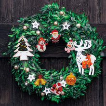Load image into Gallery viewer, 30pcs Mini Christmas Ornaments for Mini Tree Decorations Small Christmas Ornaments Resin Miniatures for Craft Christmas Decor