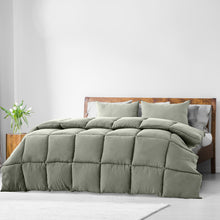 Load image into Gallery viewer, Royal Comfort 350GSM Bamboo Quilt Luxury Bedding Duvet All Seasons - DOUBLE SIZE - Charcoal