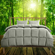 Load image into Gallery viewer, Royal Comfort 350GSM Bamboo Quilt Luxury Bedding Duvet All Seasons - KING SIZE - Charcoal