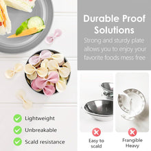 Load image into Gallery viewer, 16pcs Wheat Straw Plates Bowls Cups Set Outdoor Tableware Set