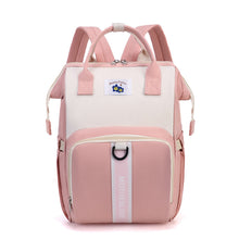 Load image into Gallery viewer, Pink - New Large Capacity Mummy Bag - Portable, Lightweight, Multi-Function Nappy Backpack - Stylish Baby and Storage Bag