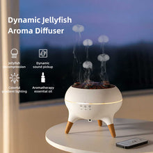 Load image into Gallery viewer, Dynamic Jellyfish Aroma Diffuser with Timer, Ambient Lighting, and Adjustable Mist Modes