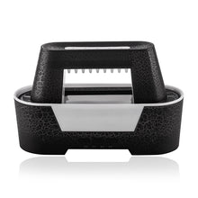 Load image into Gallery viewer, Black 300ml Ultrasonic Aroma Diffuser with Cracked Light Design - Cool Mist Humidifier for Home and Office