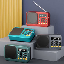 Load image into Gallery viewer, Portable Digital Music Player &amp; FM Radio,4 Playback Modes, LED Flashlight(Gray)