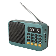 Load image into Gallery viewer, Portable Digital Music Player &amp; FM Radio,4 Playback Modes, LED Flashlight(Green)