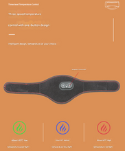 Load image into Gallery viewer, Black Heated Vibrating Neck Wrap - USB Powered Massager for Soothing Pain Relief with 3 Heat &amp; 3 Vibration Modes