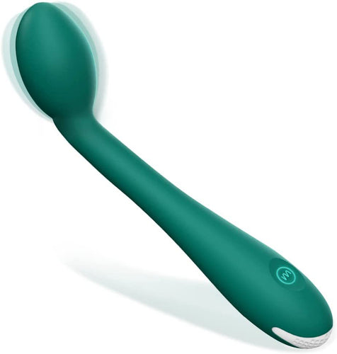 Green G-Spot Vibrator with 12 Vibration Modes - Unisex Pleasure Toy