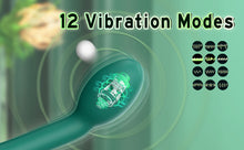 Load image into Gallery viewer, Green G-Spot Vibrator with 12 Vibration Modes - Unisex Pleasure Toy