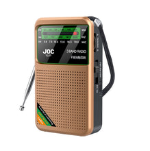 Load image into Gallery viewer, Golden JOC TG-77 Multi-Band Rechargeable Radio for Seniors - Automatic Channel Search, FM/AM/SW Bands