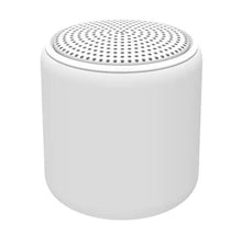 Load image into Gallery viewer, White Mini Portable Bluetooth Speaker - Compact Wireless Speaker with Rich Bass &amp; Dual Sound Modes