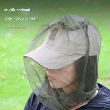 Load image into Gallery viewer, 10-Piece Set: Outdoor Fishing &amp; Night Fishing Mosquito Head Net - Insect Repellent Hat Mesh, Sun Protection, Breathable Bee Hat &amp; Sun Visor for Men &amp; Women