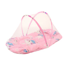 Load image into Gallery viewer, Pink Rabbit Portable 3-in-1 Mosquito Net Set with Soft Sleep Pad &amp; Pillow - Foldable Pop-Up Travel Bassinet for Infants, Breathable Shield for Indoor &amp; Outdoor Use