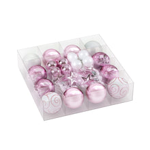Load image into Gallery viewer, Jingle Jollys 33pcs Christmas Tree Decorations Set Baubles Ornaments Party Pink