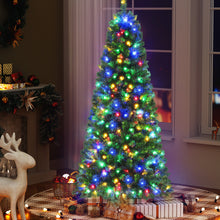 Load image into Gallery viewer, Jingle Jollys 1.8M Pre-lit Christmas Tree 8 Mode Multi Colour 200 LED Light Xmas