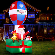 Load image into Gallery viewer, Jingle Jollys Christmas Inflatable Santa in Ballon 2.8M Height LED Decorations Illuminated