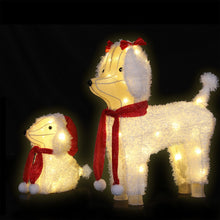 Load image into Gallery viewer, Jingle Jollys Christmas Lights 60 LED Fairy Light 2pcs Dog Decorations Set