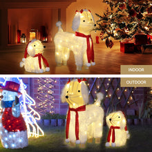 Load image into Gallery viewer, Jingle Jollys Christmas Lights 60 LED Fairy Light 2pcs Dog Decorations Set