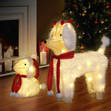 Load image into Gallery viewer, Jingle Jollys Christmas Lights 60 LED Fairy Light 2pcs Dog Decorations Set