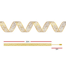 Load image into Gallery viewer, Jingle Jollys 20M Christmas Lights Fairy Ribbon Light 200 LED Xmas Decor Golden