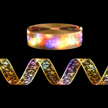 Load image into Gallery viewer, Jingle Jollys 20M Christmas Lights Fairy Ribbon Light 200 LED Xmas Decor Golden