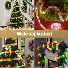 Load image into Gallery viewer, Jingle Jollys 20M Christmas Lights Fairy Ribbon Light 200 LED Xmas Decor Golden