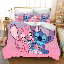 Cargar imagen en el visor de la galería, Stitch Quilt Cover Sets - Queen Size