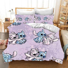 Cargar imagen en el visor de la galería, Stitch Quilt Cover Sets - Queen Size