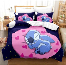 Cargar imagen en el visor de la galería, Stitch Quilt Cover Sets - Queen Size