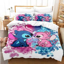 Cargar imagen en el visor de la galería, Stitch Quilt Cover Sets - Queen Size