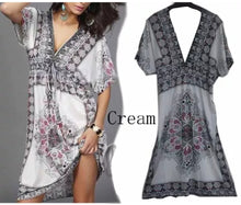 Load image into Gallery viewer, Ladies Beautiful Mini Kimono Dress
