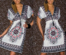 Load image into Gallery viewer, Ladies Beautiful Mini Kimono Dress