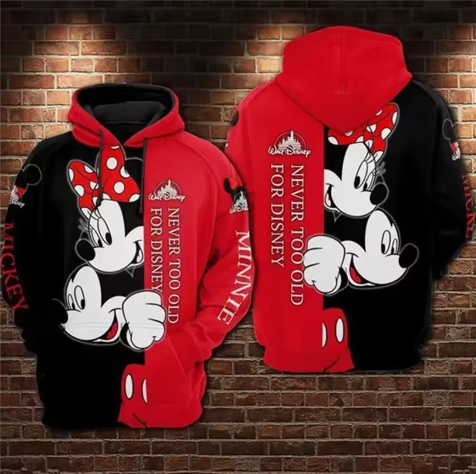 Disney Mickey Mouse Cute Printed 3D Hoodie