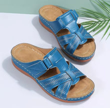 Load image into Gallery viewer, Ladies Casual Open Toe Slides