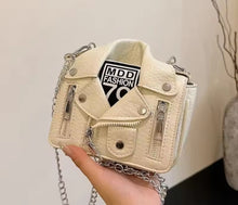 Load image into Gallery viewer, Womens Jacket Design Messenger Handbag